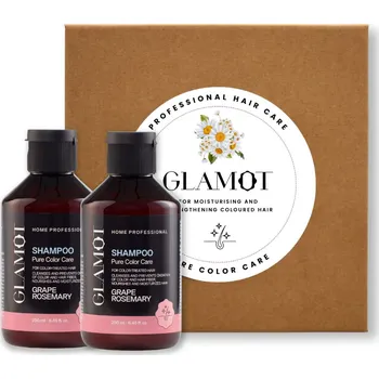 Kosmetická sada Glamot Pure Color Care Shampoo Set sada šamponů pro barvené vlasy