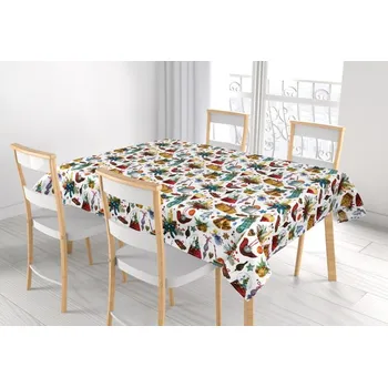 ubrus Ubrus VÁNOCE Červená,Zelená,Bílá 4300/CH26 - 50x50 cm