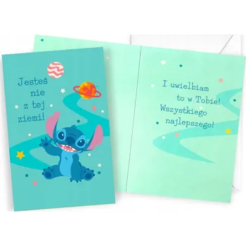 Přání DHS-035 Narozeniny (Stitch)