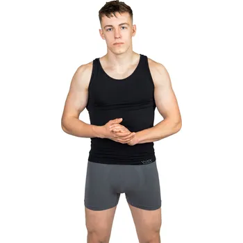 Nátělník VoXX Nátělník pánský bambusový BAMBOO SEAMLESS 020 bezešvý BLACK (černý) Velikost: M-L