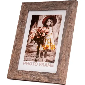 Rám na obraz FANDY Fotorámeček Narvik 21x29,7 3 hnědý