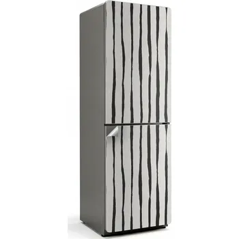 Fototapeta Samolepicí Nálepka Bubble Free na Lednici – Vertikální zkreslené pruhy