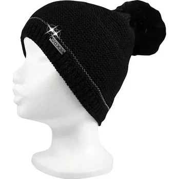 Čepice VoXX Čepice dámská pletená TRAFIC s reflexním prvkem ČERNÁ Velikost: uni