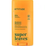 Attitude Super leaves Pomerančový květ & Eukalyptus - Přírodní deodorant 75 g