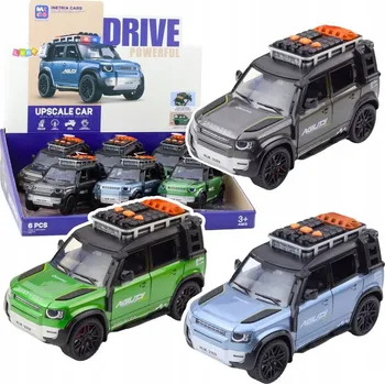 autíčko Terénní auto s pohonem, světly, zvuky a otevíracími dveřmi