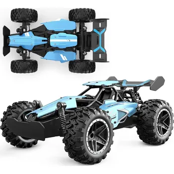 RC model auta AUTO NA DÁLKOVÉ OVLÁDÁNÍ TERÉNNÍ VELKÁ KOLA 2 AKUMULÁTORY 2.4G 15 KM/H