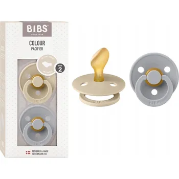 dudlíky Anatomický Dudlík Bibs , ortodontický gumový, 6 měsíců +