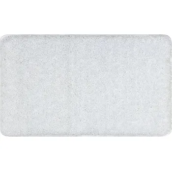 Koupelnová předložka KOUPELNOVÁ PŘEDLOŽKA 50x80 HLADKÁ bílá PROTISKLUZOVÁ MĚKKÁ #KPL227