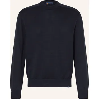 Pánské oblečení Paul & Shark Pánský Svetr S Hedvábím, tmavě modrá, XXL