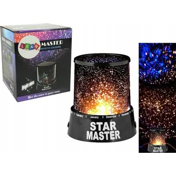 Lampička Projektor - lampička LEAN Toys černá