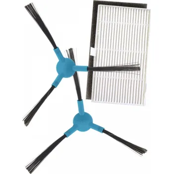 Sada příslušenství pro robotický vysavač HEPA filtr a kartáčky k vysavači CECOTEC Conga 2499 Ultra Genesis sada 1+2ks