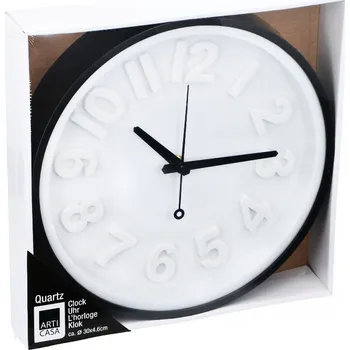 Hodiny Dekorativní nástěnné hodiny kulatý 30 cm ArtiCasa, mix barev