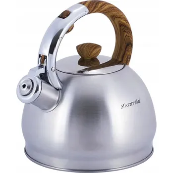 Konvice na čaj Konvice ocelová s píšťalkou, indukční, plyn 2,0 l Kamille