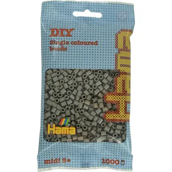 zažehlovací korálek Lowlands international s.r.o. Šedohnědé korálky 1 000 ks Midi