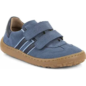 Chlapecké tenisky Froddo Barefoot dětské kožené tenisky F-Motion G3130292-5 Denim Velikost: 29