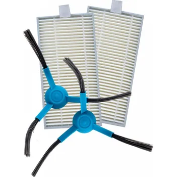 Sada příslušenství pro robotický vysavač Kartáčky a HEPA filtry pro vysavač CECOTEC Conga 4490 sada 2+2ks