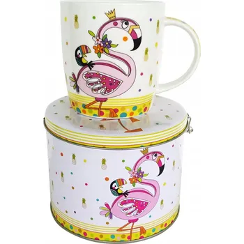 Hrnek Marc O'Polo Plameňák porcelánový 360 ml