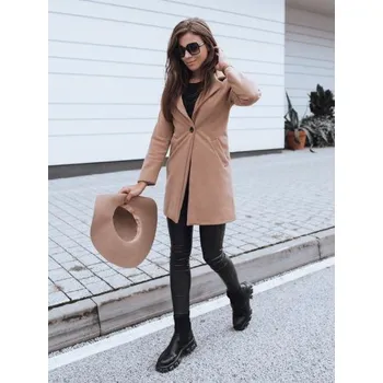 Dámský kabát Dámský kabát LUGI hnědá