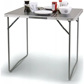 Příslušenství ke karavanu Camp4 McCamping Jesper skládací stůl tmavě šedý