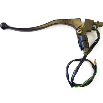 Brzdová páčka s objímkou levá