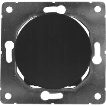 vypínač Jednopólový vypínač pod omítku Electromalt černý OVA1006B