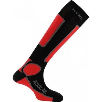 Pánská móda MUND ESQUI ANTIBAKTERIÁLNÍ PONOŽKY, Červená, Černá M (38-41)