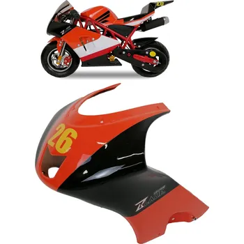 Přední kapotáž minibike PS 50 oranžová