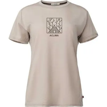 Dámské tričko ACLIMA LIGHTWOOL 180 DÁMSKÉ TRIČKO, Béžová XL