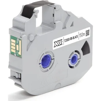 Pásek do tiskárny Partex T2000-RB-BLACK, černá, barvicí páska, 12mm x 150m