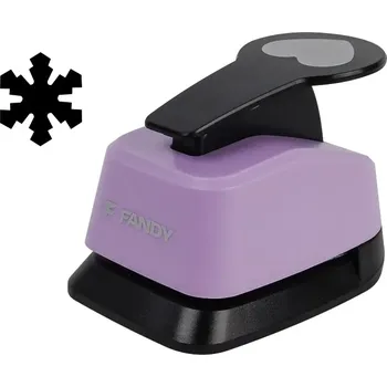 Kancelář FANDY Děrovačka dekorační 37mm vločka 007