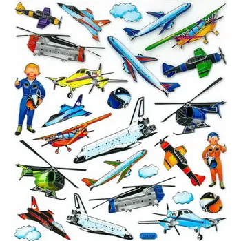 samolepka DP CRAFT Samolepky papírové DPNK-103 letadla