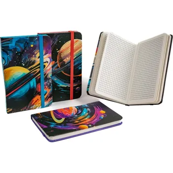 FANDY Zápisník A6 Space mix