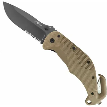 Sport Záchranářský nůž RKK01S Khaki kombi ostří