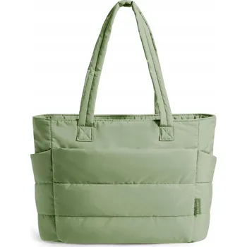 Kabelka Dámská taška, lehká prošívaná nákupní taška s přihrádkami, taška přes rameno