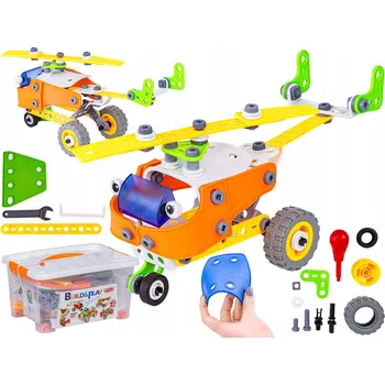 ostatní stavebnice STAVEBNÍ STAVEBNICE VOZIDLA PRO SOUTĚŽ 165 ks.