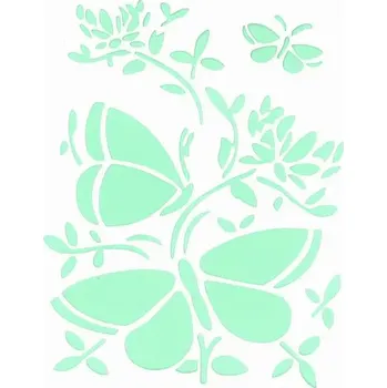 FANDY Šablona Silhouette 07 Three butterflies