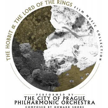 Filmová hudba The Hobbit & The Lord Of The Rings Film Music Collection The City of Prague Philharmonic Orchestra Vinylová Deska