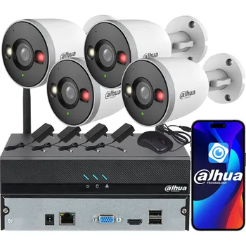 IP kamera Monitorovací systém DAHUA pro 4 kamery 5MPx IPC-F5DP-IL Smart Dual Light Audio