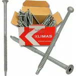 SAMOVRTNÉ ŠROUBY DO IZOLACE PLOCHÝCH STŘECH LINO PRO PLECH 0,5-1,25mm 4,8x260