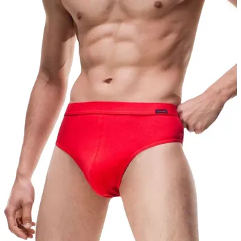 Slipy Pánské slipy CORNETTE AUTHENTIC ČERVENÉ S