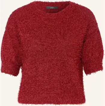 Dámský svetr Oui Dámské Pletené Tričko, tmavě červená, 42