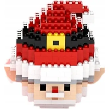 ostatní stavebnice MINI STAVEBNICE JAKO DÁREK OD MIKULÍKA 344 dílů 9098A KE DNI DĚTÍ