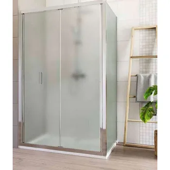 Mereo Sprchový kout obdélníkový LIMA 100x120x190 cm Výplň: point Zalamovací dveře, sklo 6mm čiré nebo point