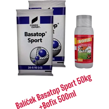 Hnojivo Basatop Sport 50kg + Bofix 500ml