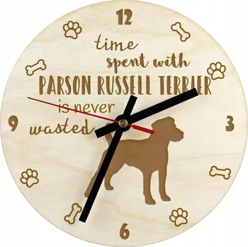 Hodiny Nástěnné hodiny Art-Dog béžové 20 cm