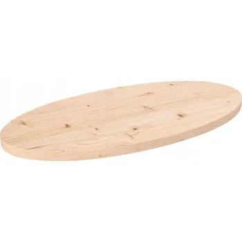 Konferenční stolek Oválný stolek VidaXL 35 x 2,5 x 70 cm, borovice
