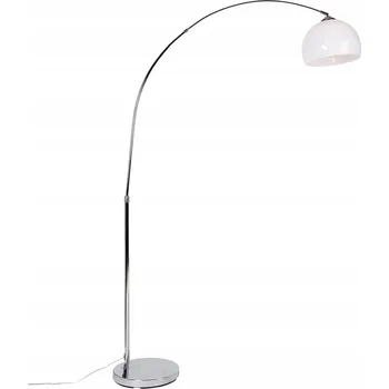 Stojací lampa Stojací lampa QAZQA arc-basic E27 20 W stříbrná