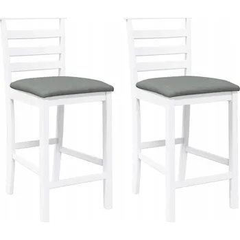 Barová židle Barová Židle VidaXL bílá 96 cm látka