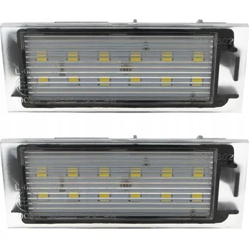 Osvětlení SPZ LED SVĚTLA OSVĚTLENÍ SPZ Renault Clio 3 Laguna 2 Megane