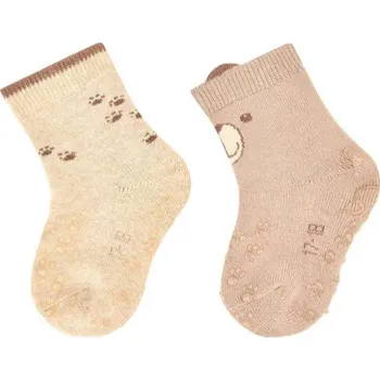 STERNTALER Protiskluzové ponožky na lezení 2 páry Bear Velikost (od výrobce): 17/18